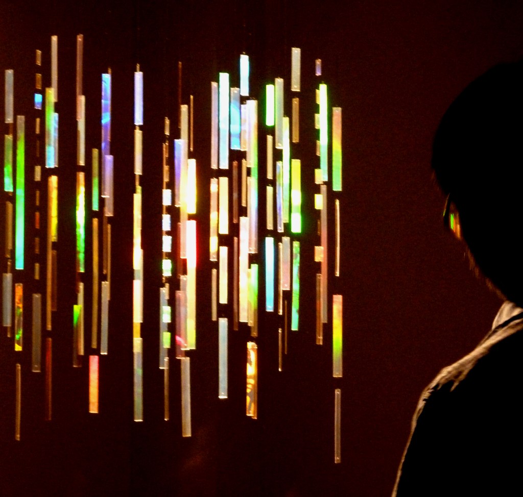 Betsy Connors Holography Installation Light Rain